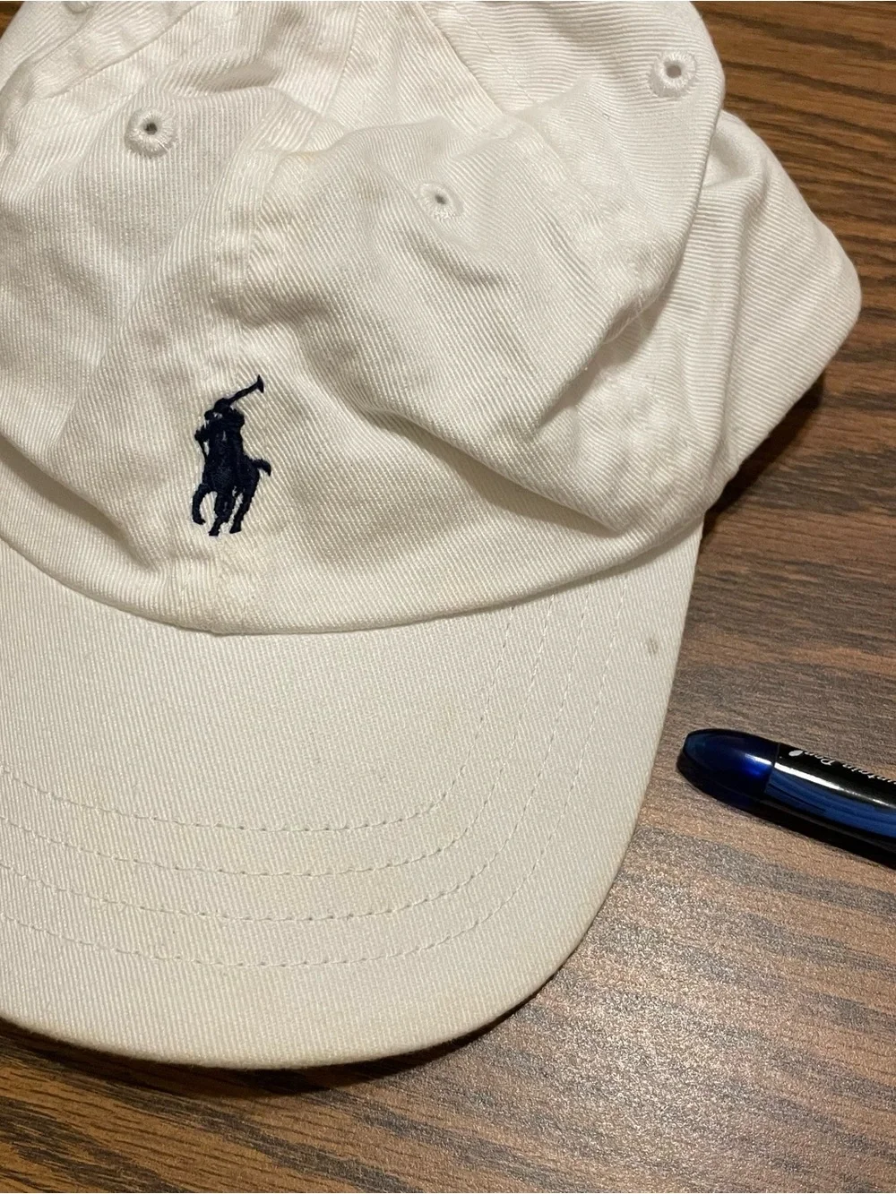 KIDS Ralph Lauren POLO Baseball Cap with Navy Polo Emblem! Pre Loved
